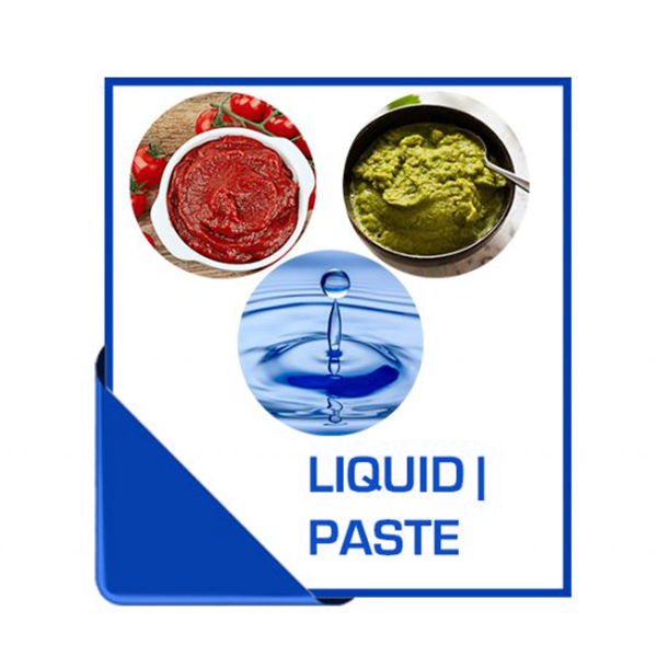 Liquid and paste packaging machine