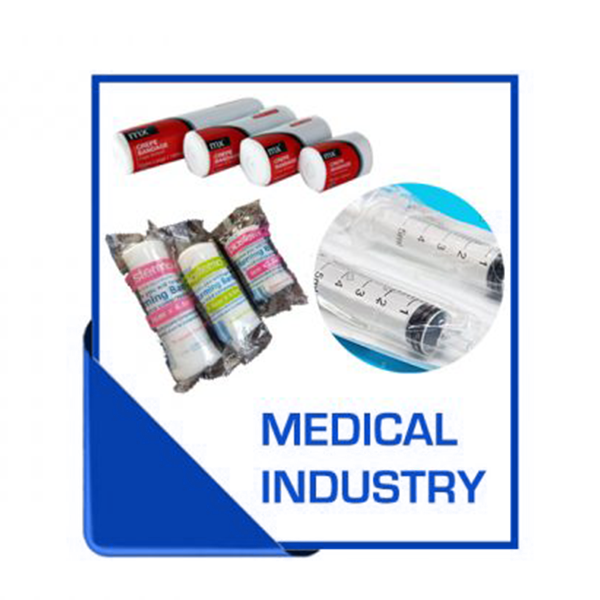 Medical product packaging machine