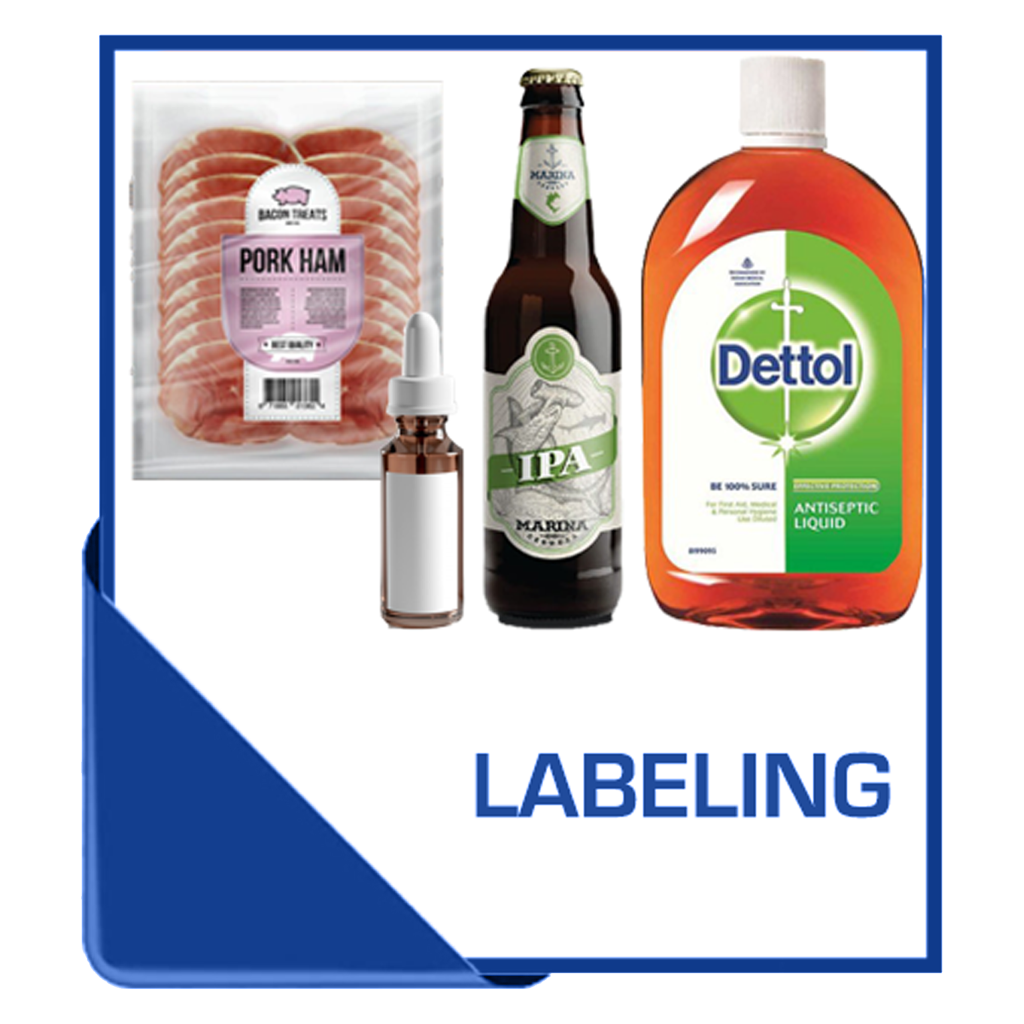 Labelling Packaging Types