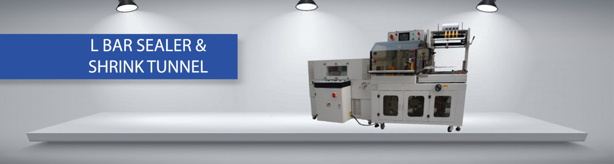 L-Bar-Sealer & Shrink Tunnel Packaging Machine