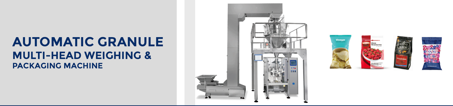 Automatic Granule Multi-Head Weighing & Packaging Machine