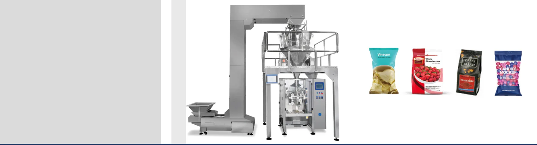 Automatic Granule Multi-Head Weighing & Packaging MachineAutomatic Granule Multi-Head Weighing & Packaging Machine