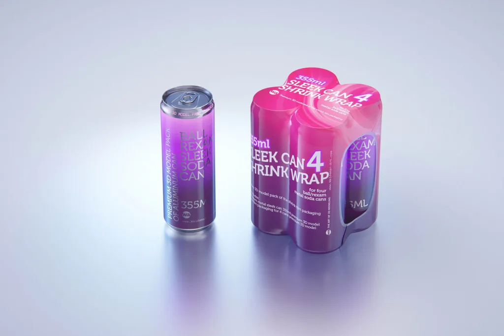 Shrink Wrap soft drinks