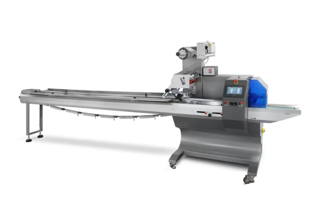 Top Roll Flow Wrap Machine