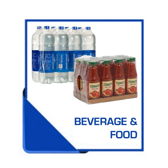 Beverages and Food for Sleave Sealer Application