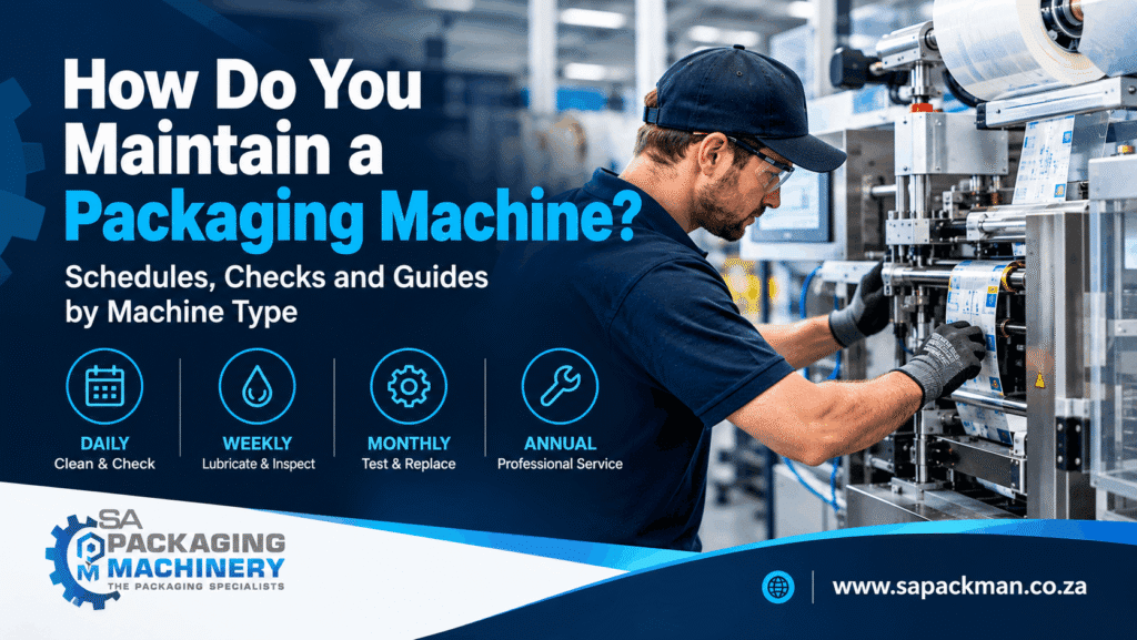 How Do You Maintain a Packaging Machine Schedules, Checks and Guides by Machine Type