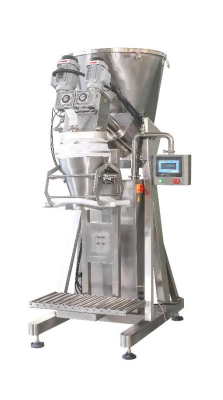 Semi-automatic bag filler for 5 kg to 50 kg bags