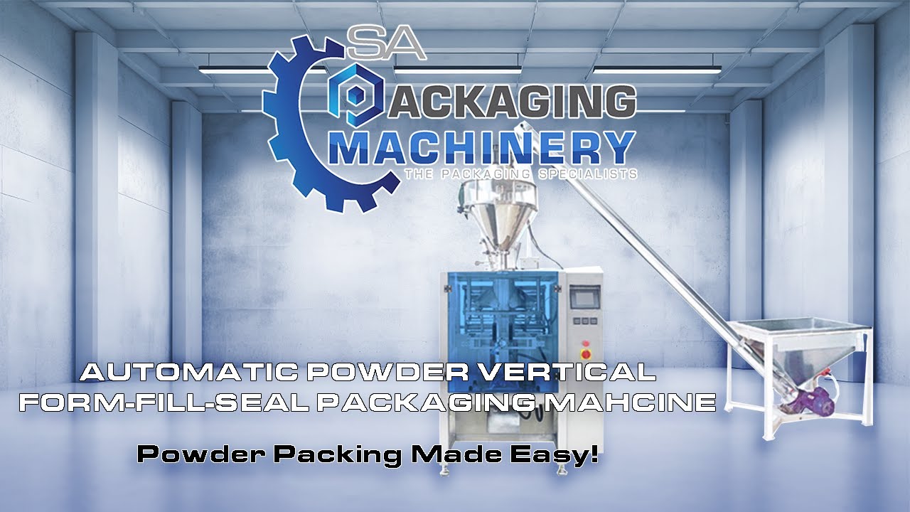 Automatic powder vertical form-fill-seal packaging machine