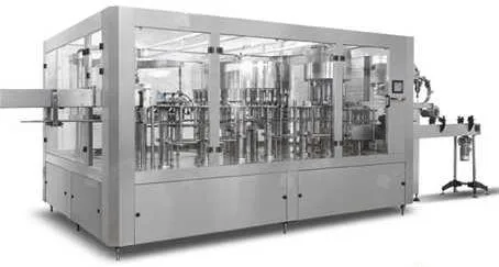 3-in-1 bottle rinsing, filling and capping machine