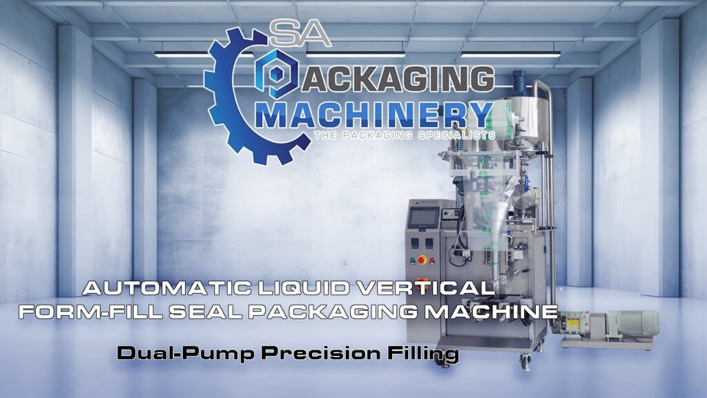 VFFS liquid packaging machine video still