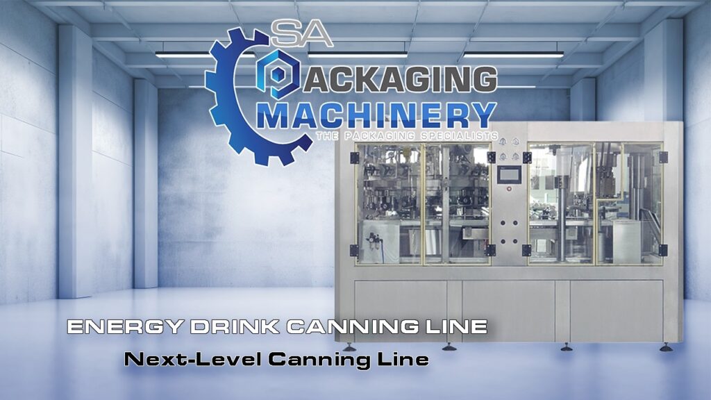 Energy drink canning line video still