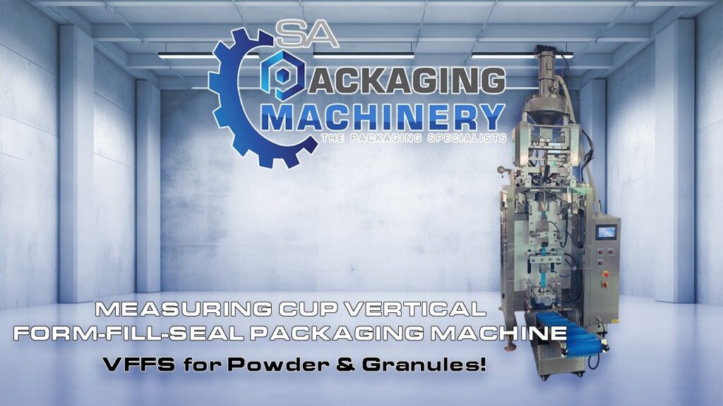VFFS measuring cup packaging machine video still
