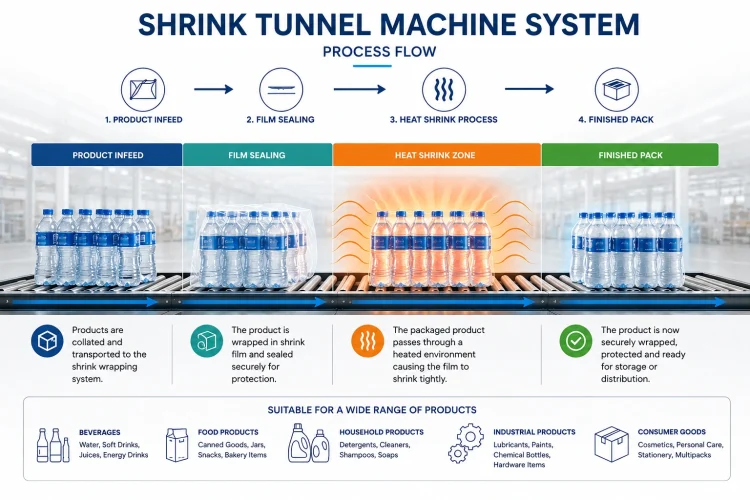 Shrink Tunnel Diagram