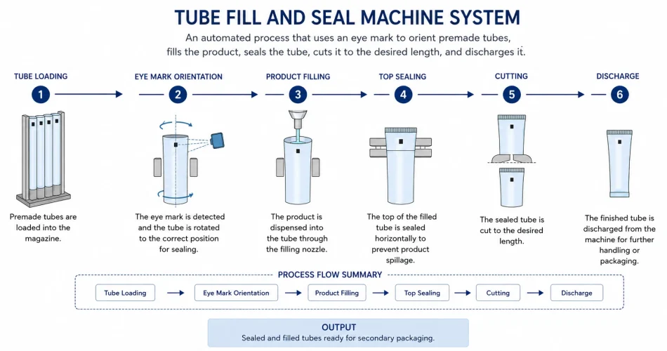 Tube Fill and Seal Process